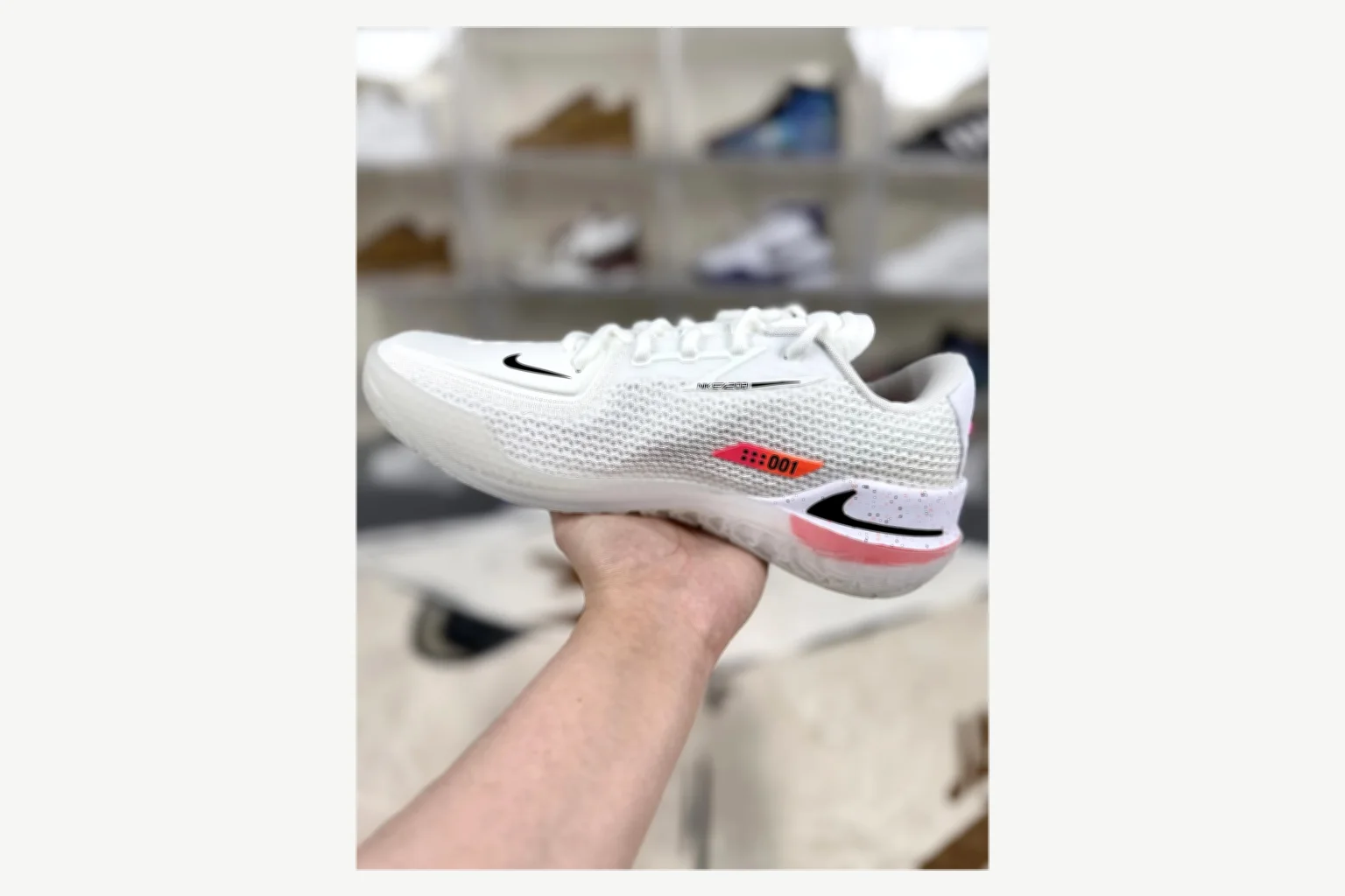 Nike Air Zoom GT Cut 1 White Black Low Top shopping brief image SKU 1194924924 thumbnail 5