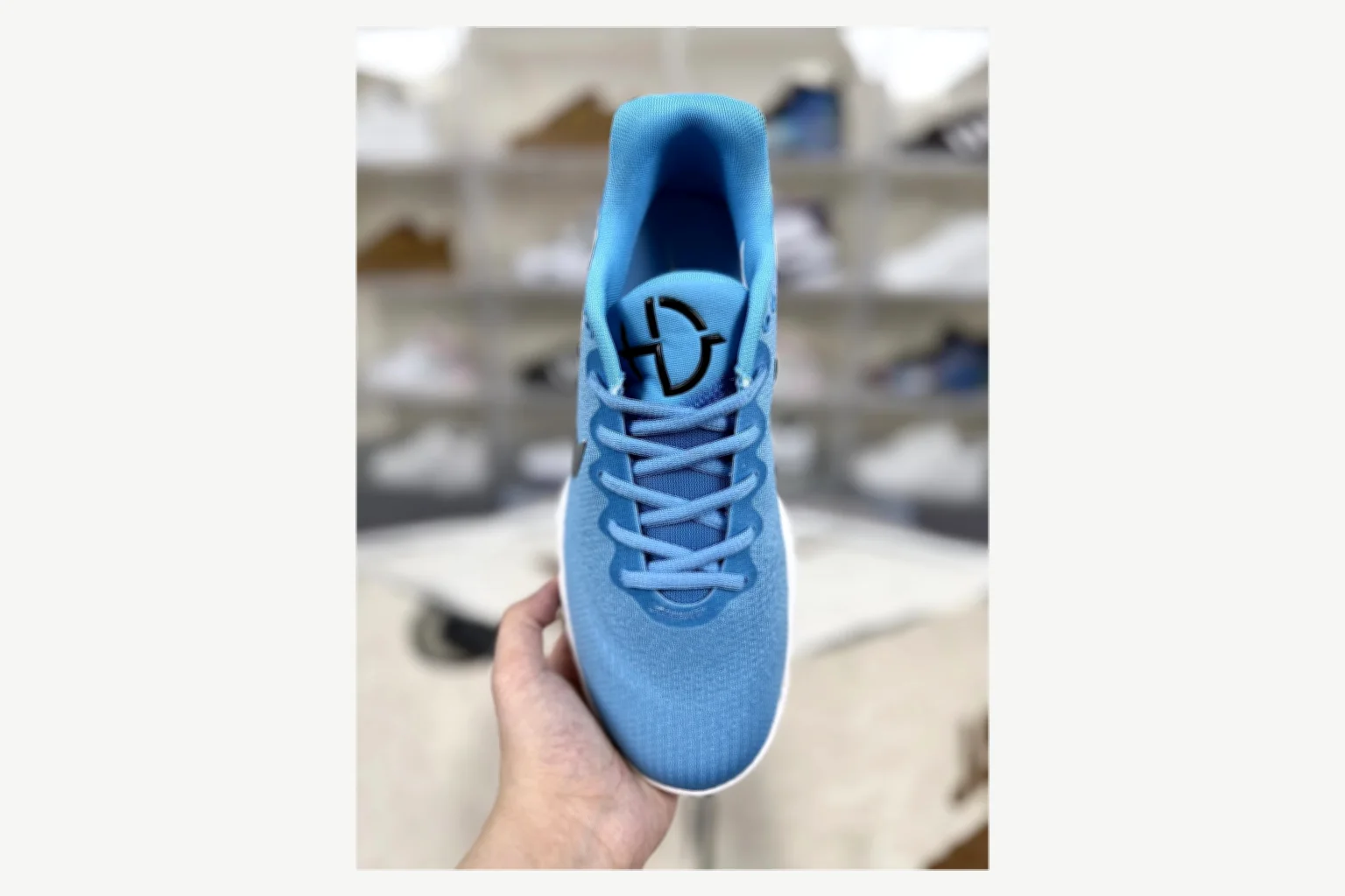 Nike Blue Silver Low Top Runner shopping brief image SKU 1194923779 thumbnail 2