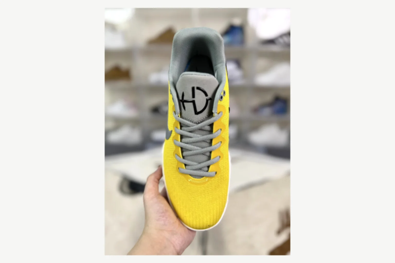Nike Yellow Gray Low Top Runner shopping brief image SKU 1194923844 thumbnail 2