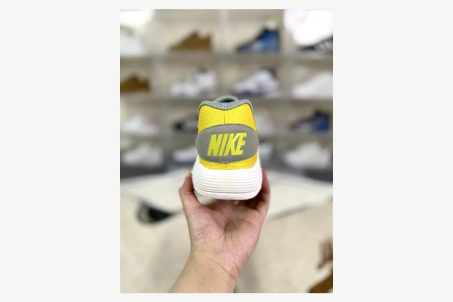 Nike Yellow Gray Low Top Runner shopping brief image SKU 1194923844 thumbnail 6