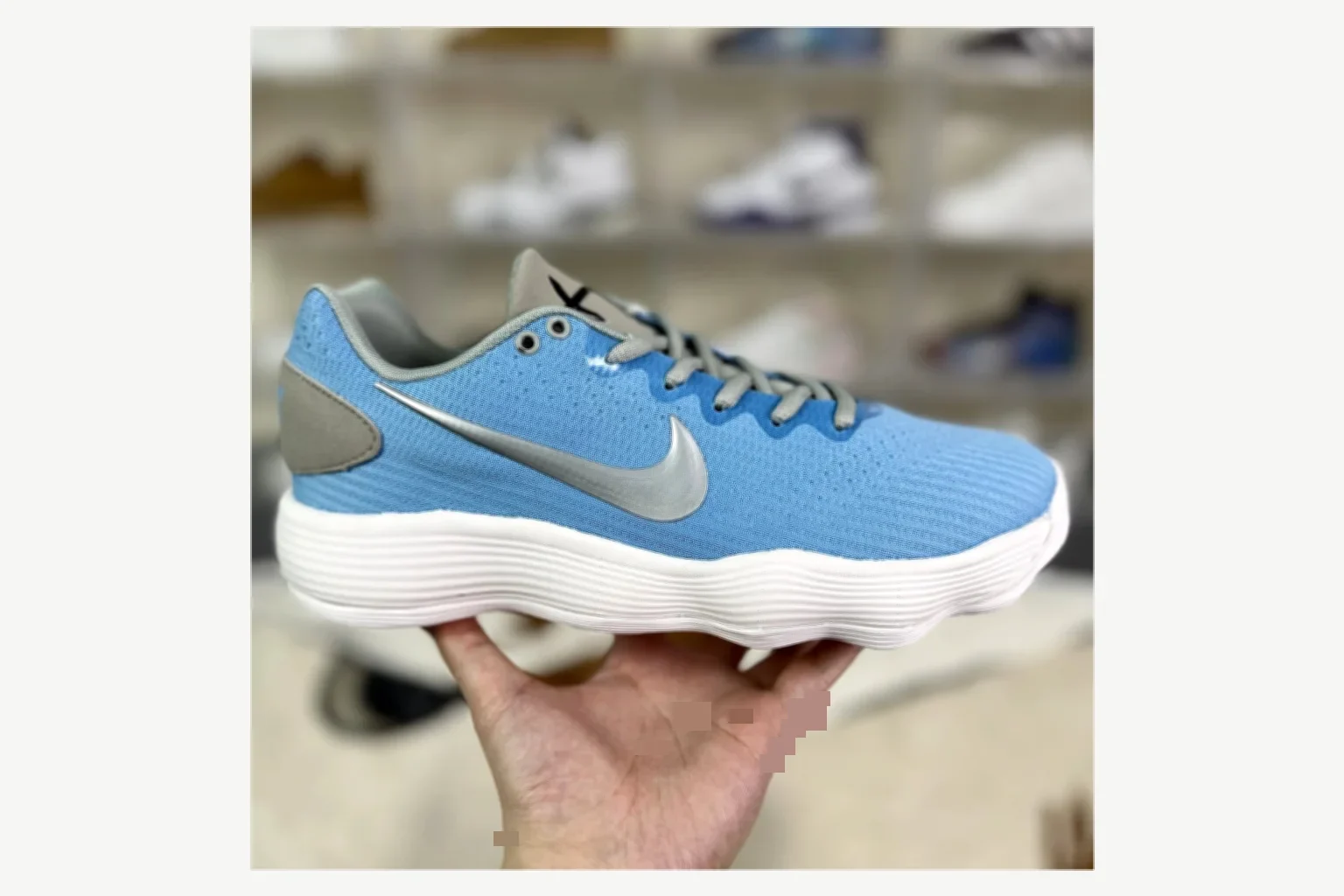 Nike Hyperdunk 2017 White Blue High Top shopping brief image SKU 1194923928