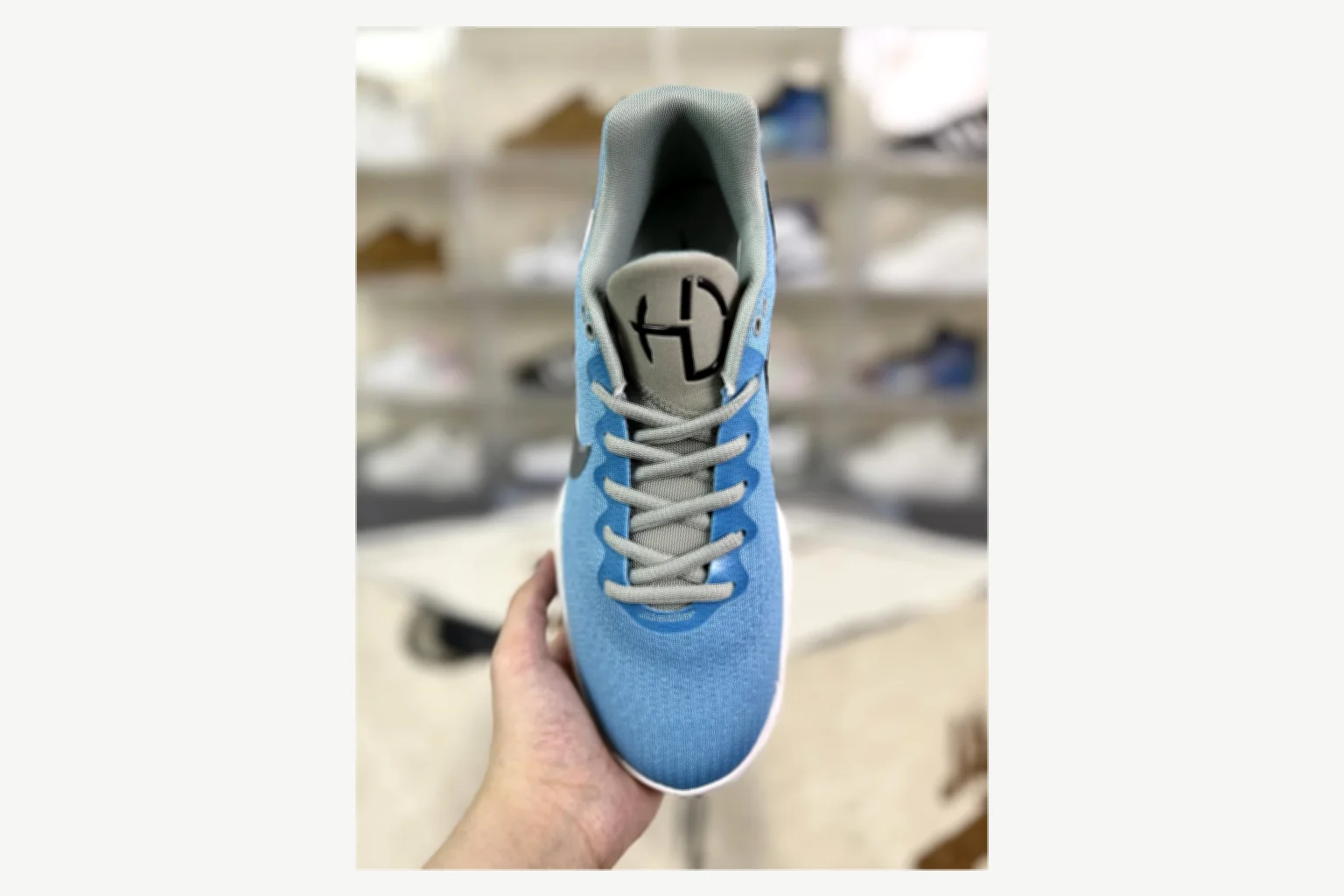 Nike Hyperdunk 2017 White Blue High Top shopping brief image SKU 1194923928 thumbnail 2