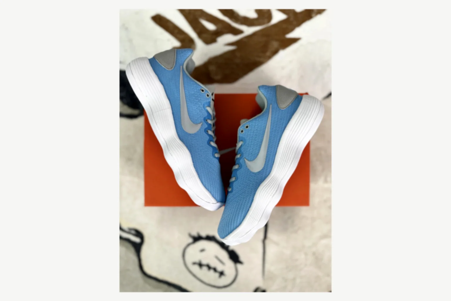 Nike Hyperdunk 2017 White Blue High Top shopping brief image SKU 1194923928 thumbnail 3