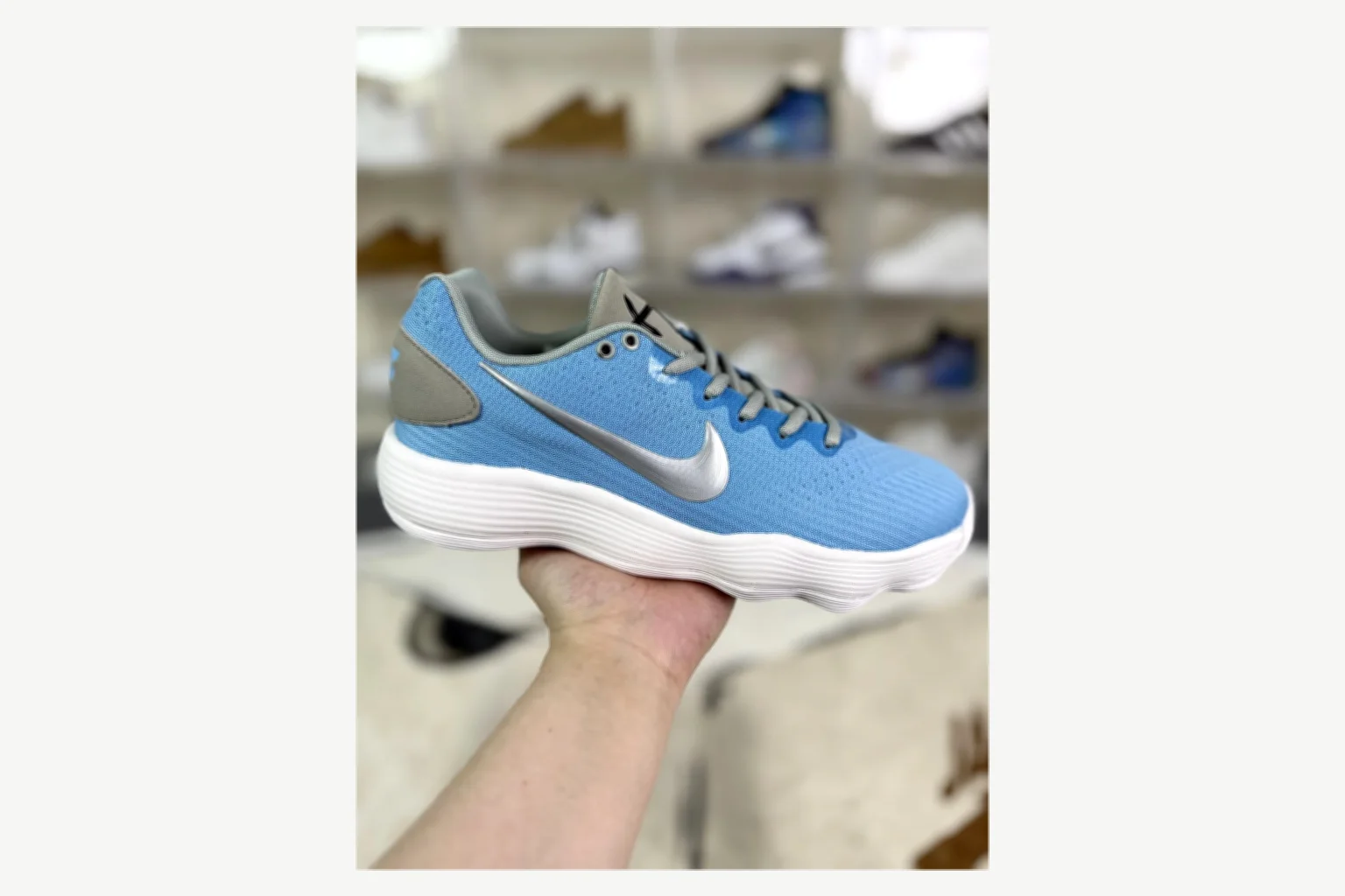 Nike Hyperdunk 2017 White Blue High Top shopping brief image SKU 1194923928 thumbnail 4
