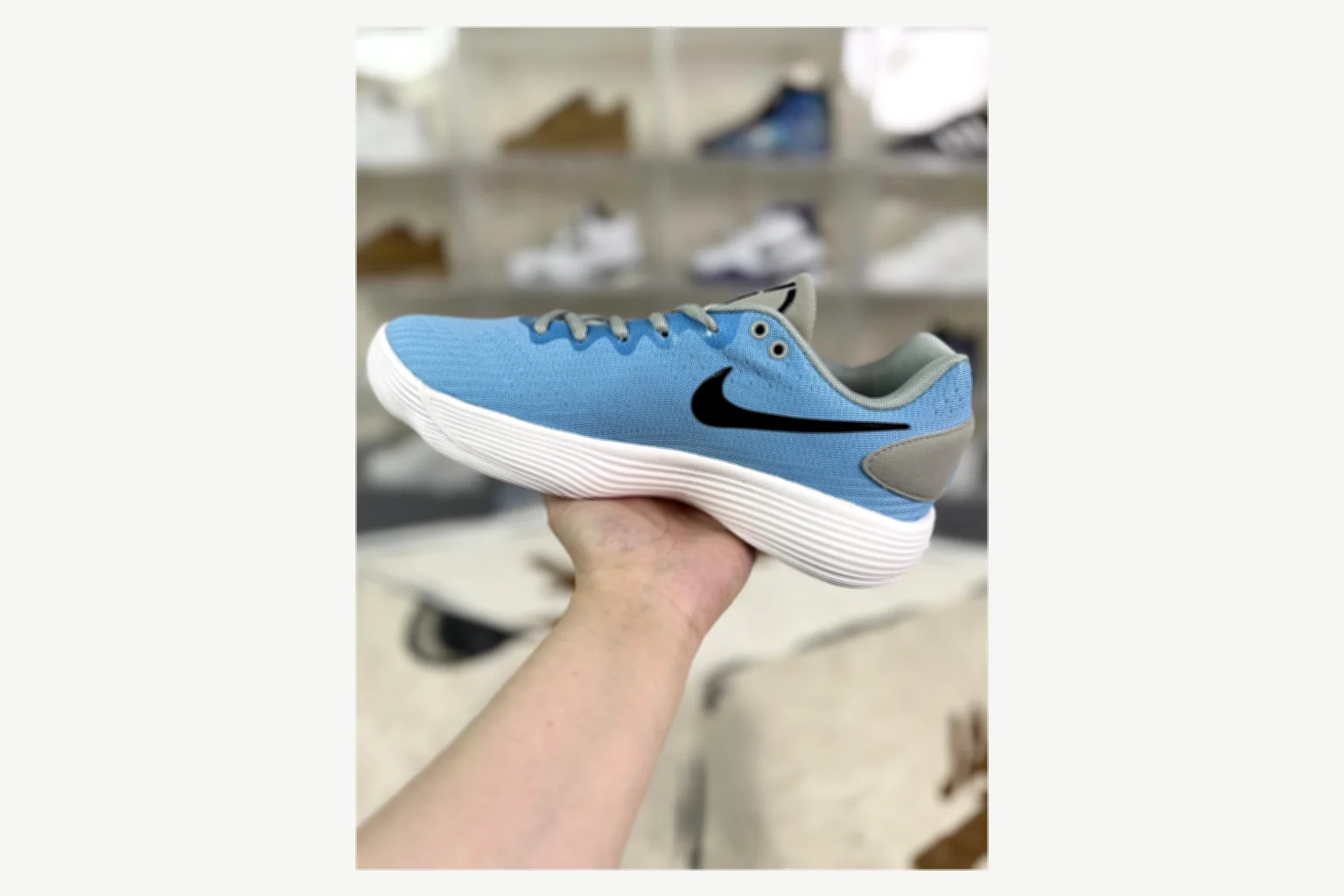 Nike Hyperdunk 2017 White Blue High Top shopping brief image SKU 1194923928 thumbnail 5