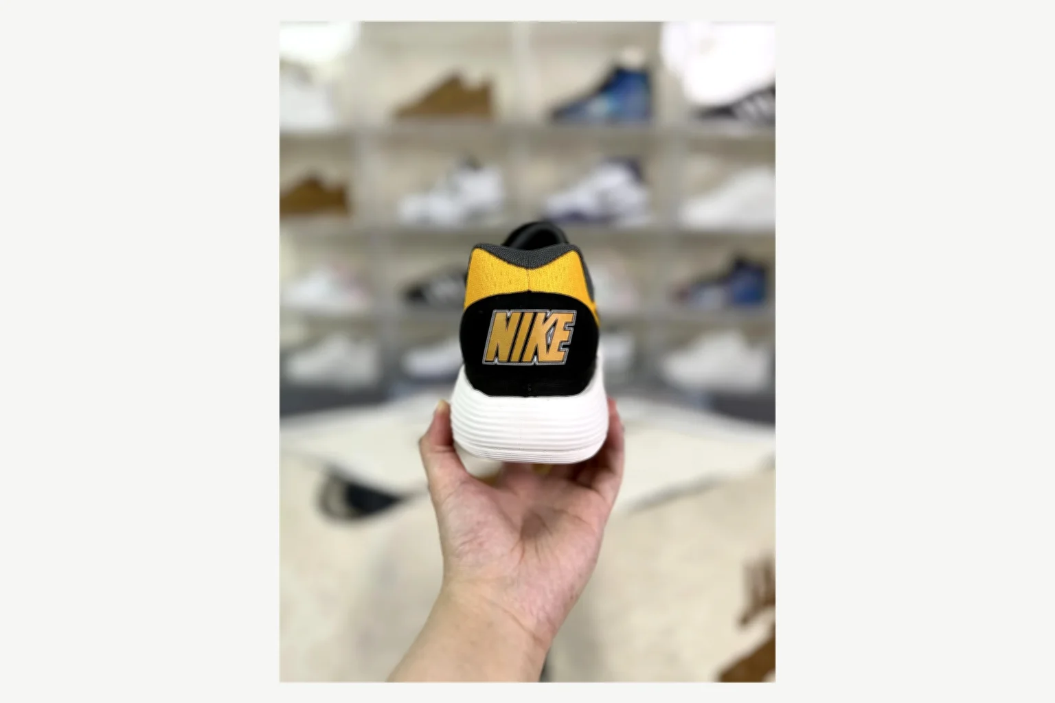 Nike Yellow Black Court Low Top shopping brief image SKU 1194923981 thumbnail 6