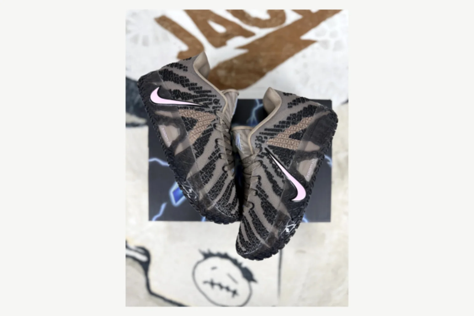 Nike Ja 3 Cream Brown Low Top shopping brief image SKU 1194924186 thumbnail 3