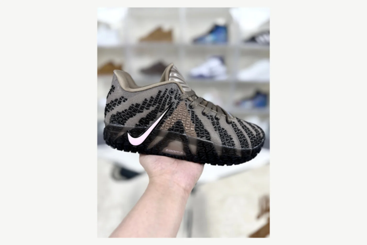 Nike Ja 3 Cream Brown Low Top shopping brief image SKU 1194924186 thumbnail 4