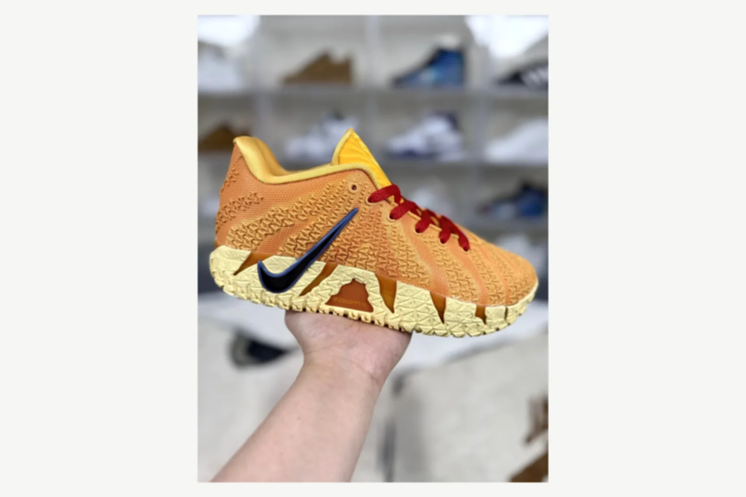 Nike Ja 3 White Red Low Top shopping brief image SKU 1194924242 thumbnail 4