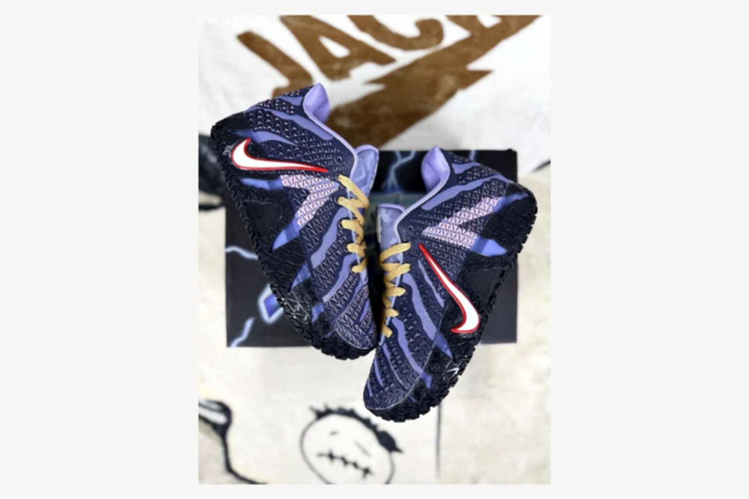 Nike Ja 3 Purple Black Low Top shopping brief image SKU 1194924339 thumbnail 3