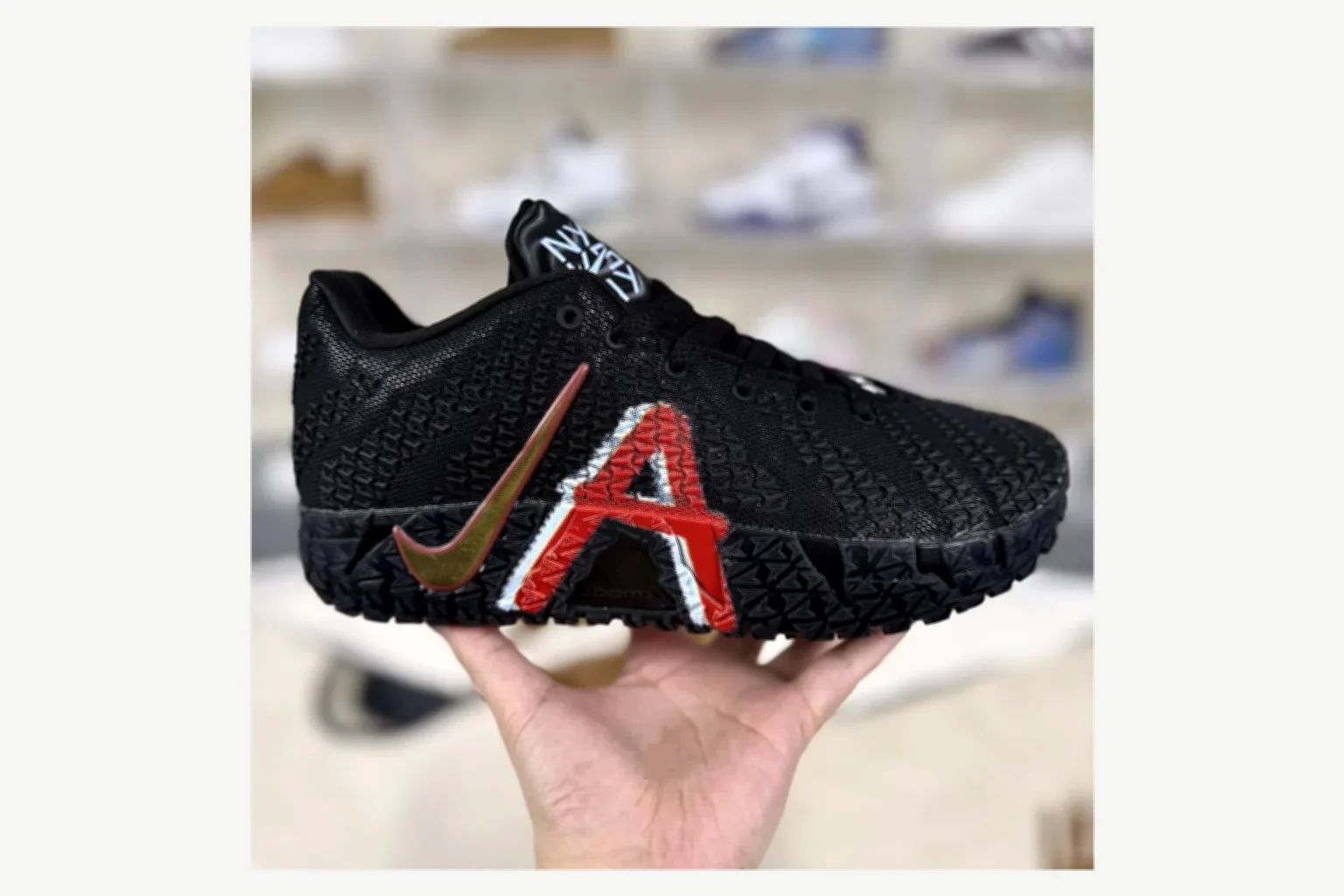 Nike Ja 3 Black White Low Top shopping brief image SKU 1194924361