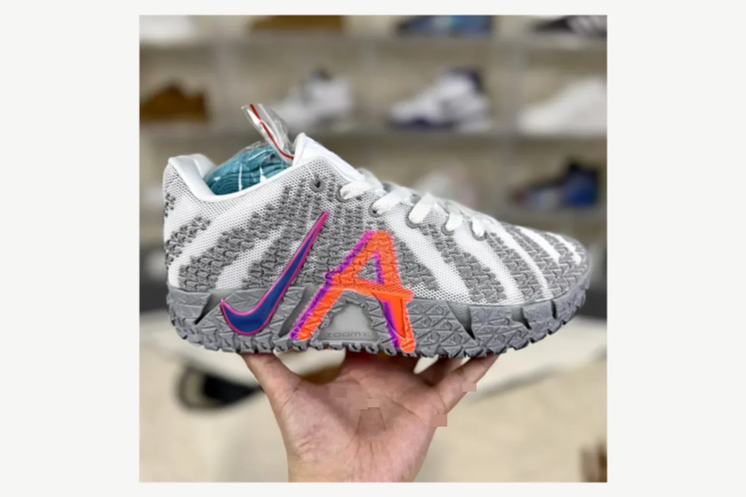 Nike Ja 3 Green White Low Top shopping brief image SKU 1194924391