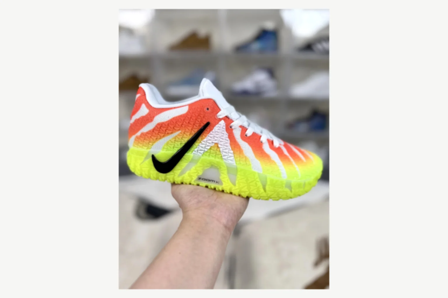 Nike Ja 3 White Red Lime Low Top shopping brief image SKU 1194924130 thumbnail 4