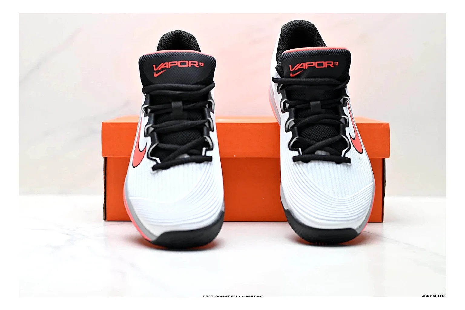 Nike Kd Trey White Red shopping brief photo showing white textile basketball upper, red accents, low modern court shape, and supportive sole thumbnail 3