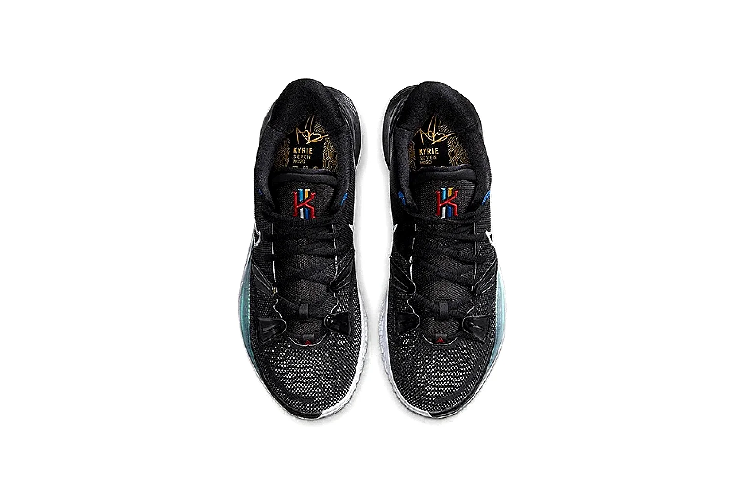 gogobuy.cloud Nike Black Kyrie Basketball Shoe 1318 Black mid-top product image thumbnail 2