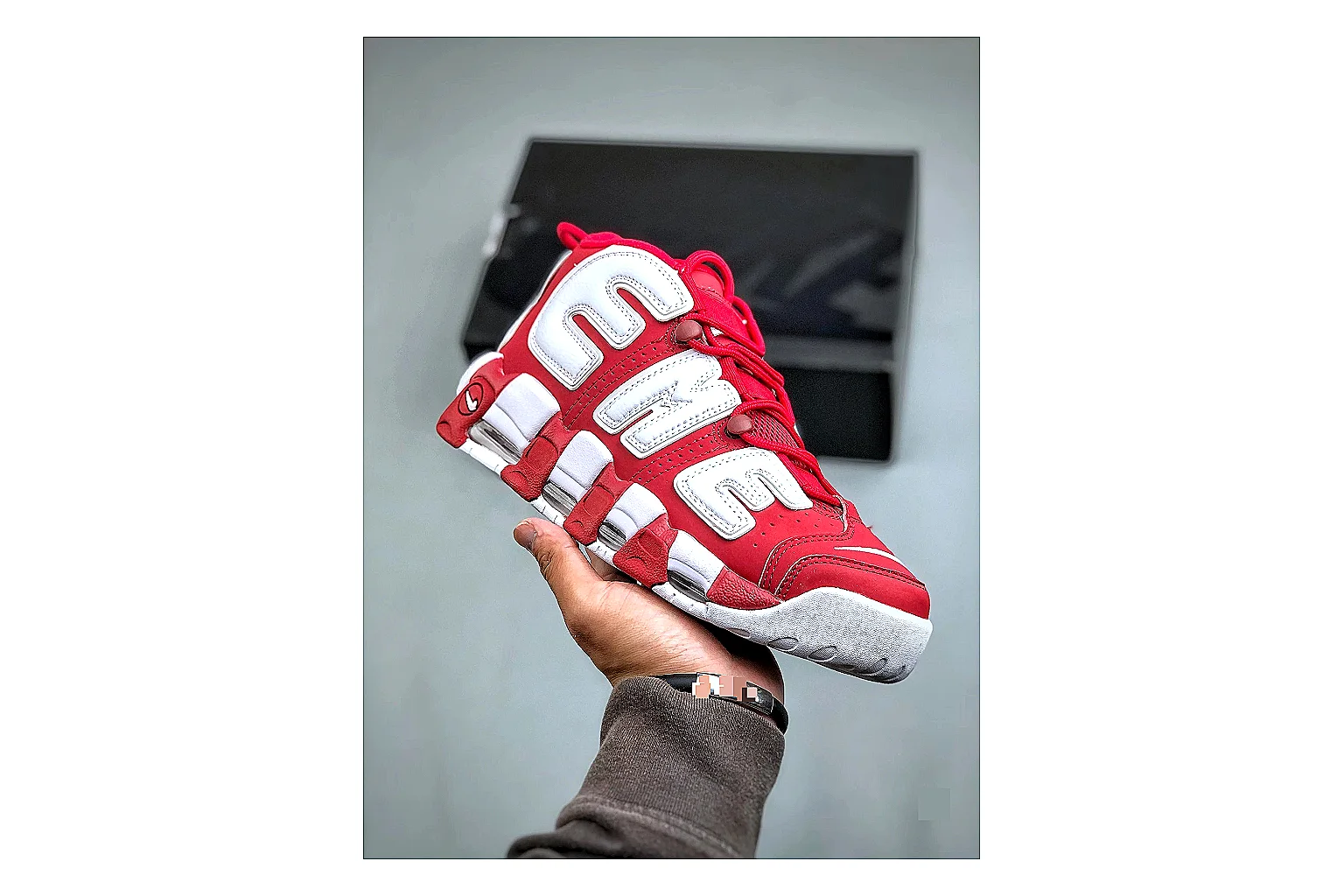 gogobuy.cloud Nike Red White Logo Low 8856 Red White low-top product image