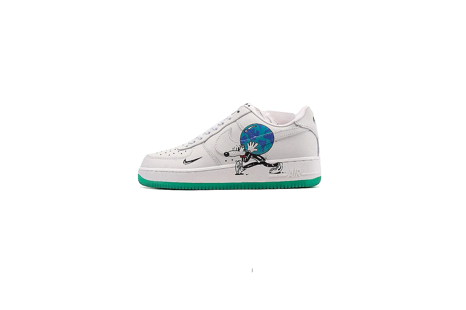 gogobuy.cloud Nike White Green Low Skate 1185 White Green low-top product image