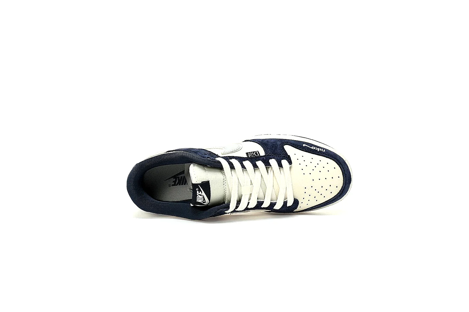 GogoBuy agent brief photos for Nike Navy Cream Low Court thumbnail 5