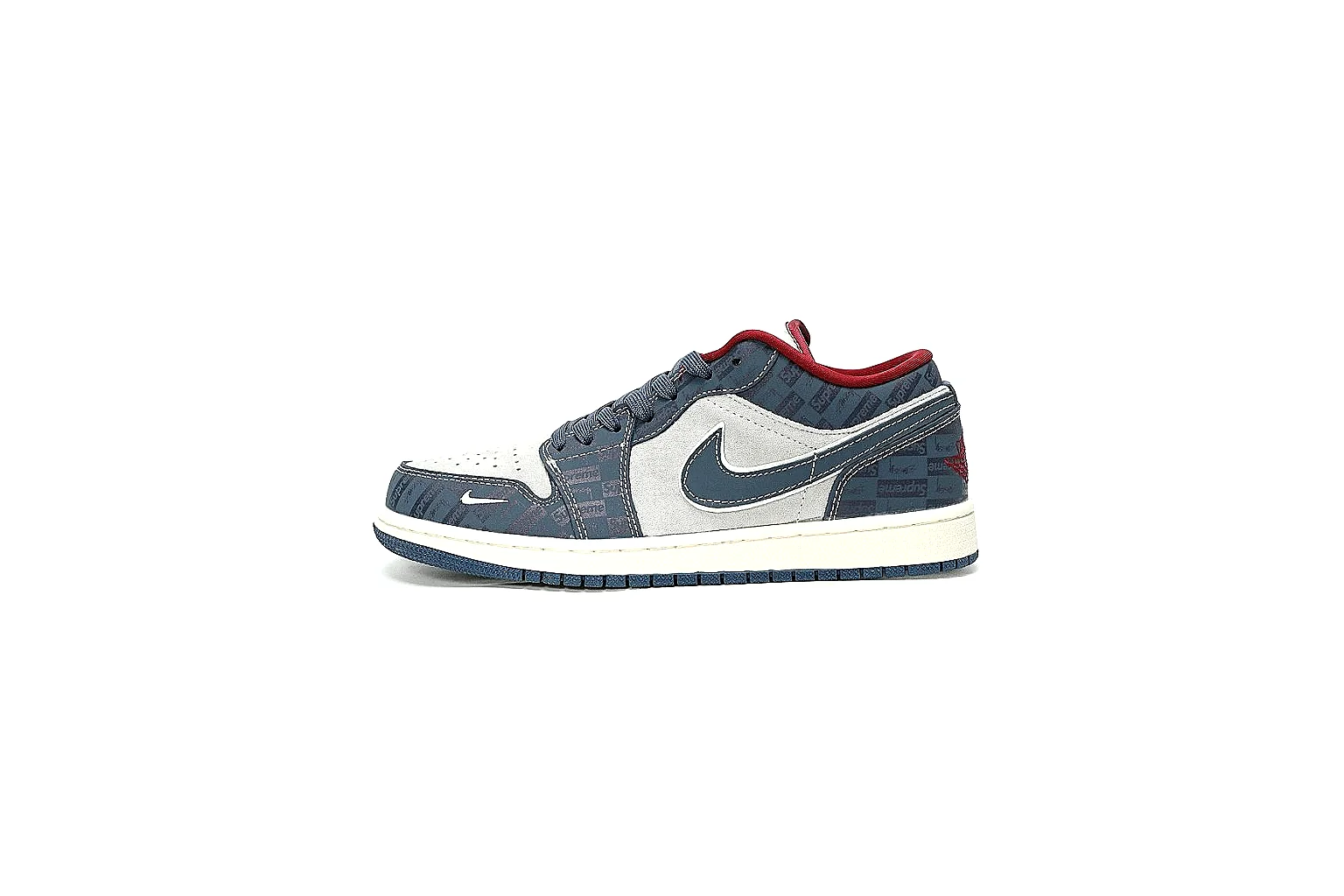 GogoBuy agent brief photos for Nike Navy Red Low Court
