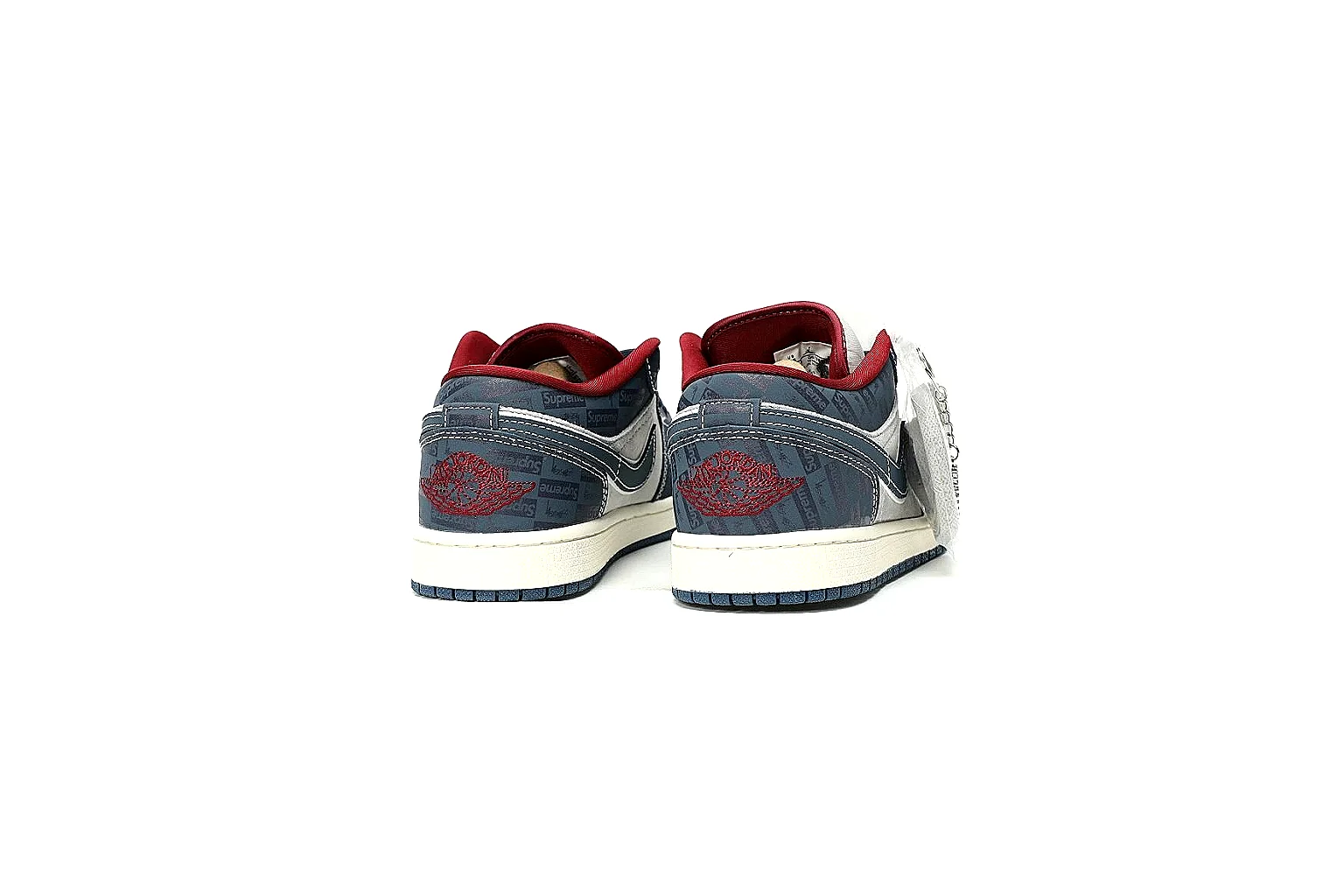 GogoBuy agent brief photos for Nike Navy Red Low Court thumbnail 3