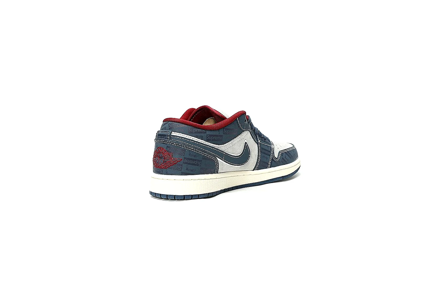 GogoBuy agent brief photos for Nike Navy Red Low Court thumbnail 4