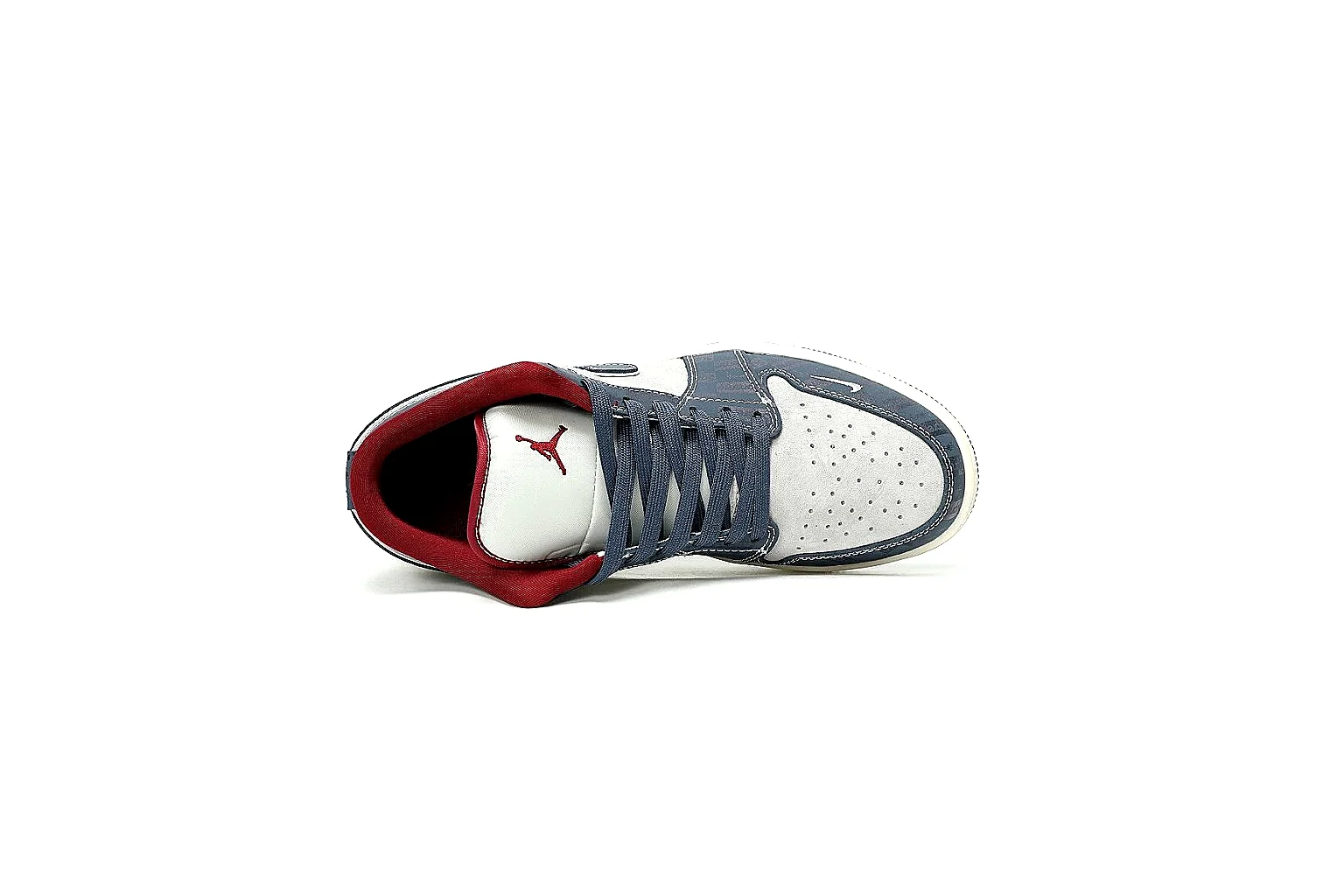 GogoBuy agent brief photos for Nike Navy Red Low Court thumbnail 5