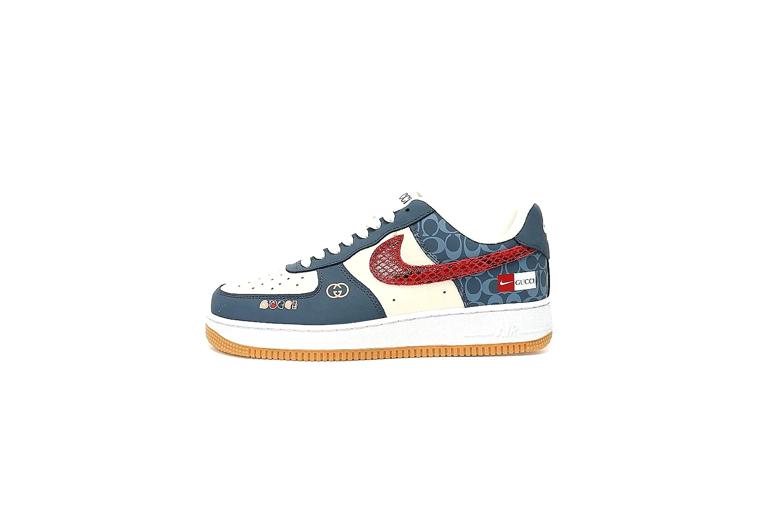 GogoBuy agent brief photos for Nike Navy Red Low Court