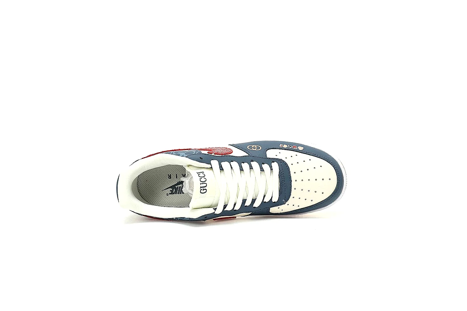 GogoBuy agent brief photos for Nike Navy Red Low Court thumbnail 5