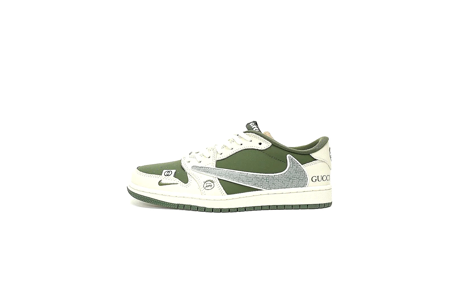 GogoBuy agent brief photos for Nike Olive Cream Low Court thumbnail 2