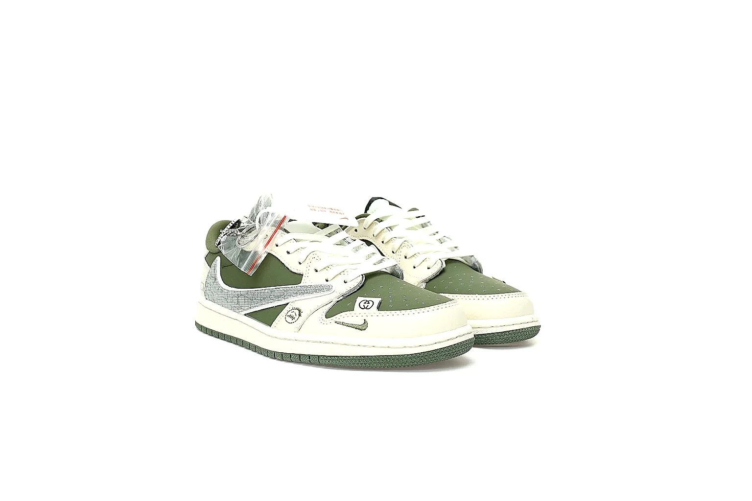 GogoBuy agent brief photos for Nike Olive Cream Low Court thumbnail 3