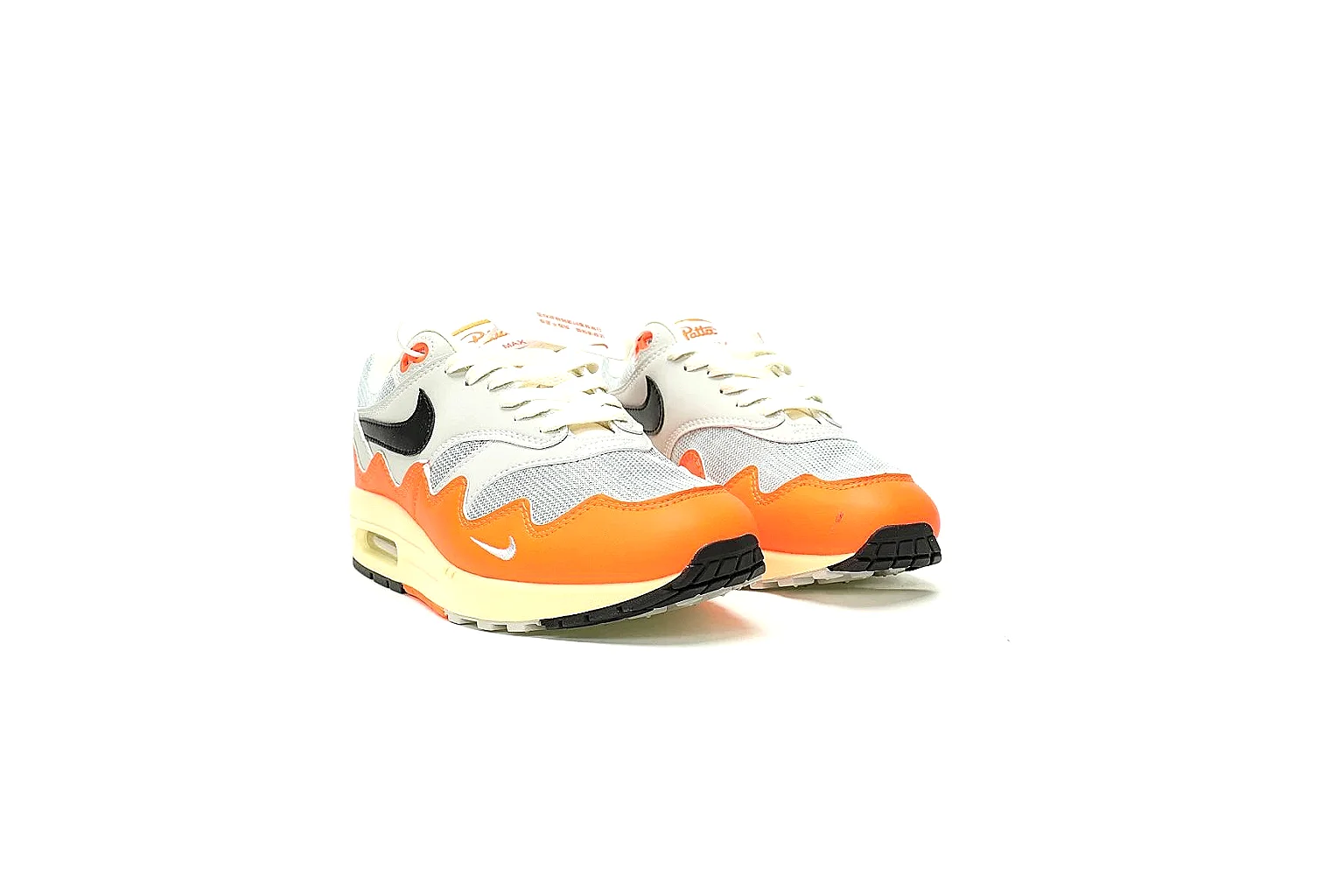 GogoBuy agent brief photos for Nike Orange Cream Retro Runner Sneaker thumbnail 2