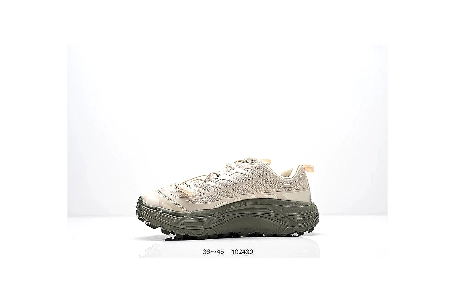 gogobuy.cloud Nike Outdoor Runner Cream Gray agent risk brief six-photo gallery thumbnail 5