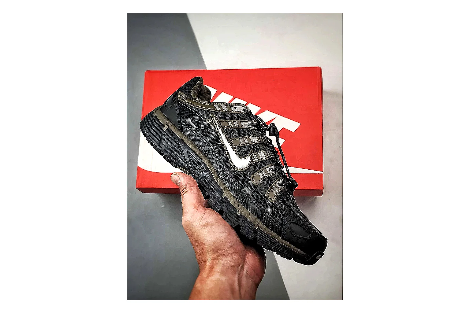 Nike P 6000 Black Sneakers shopping brief image SKU 1182167045 thumbnail 4