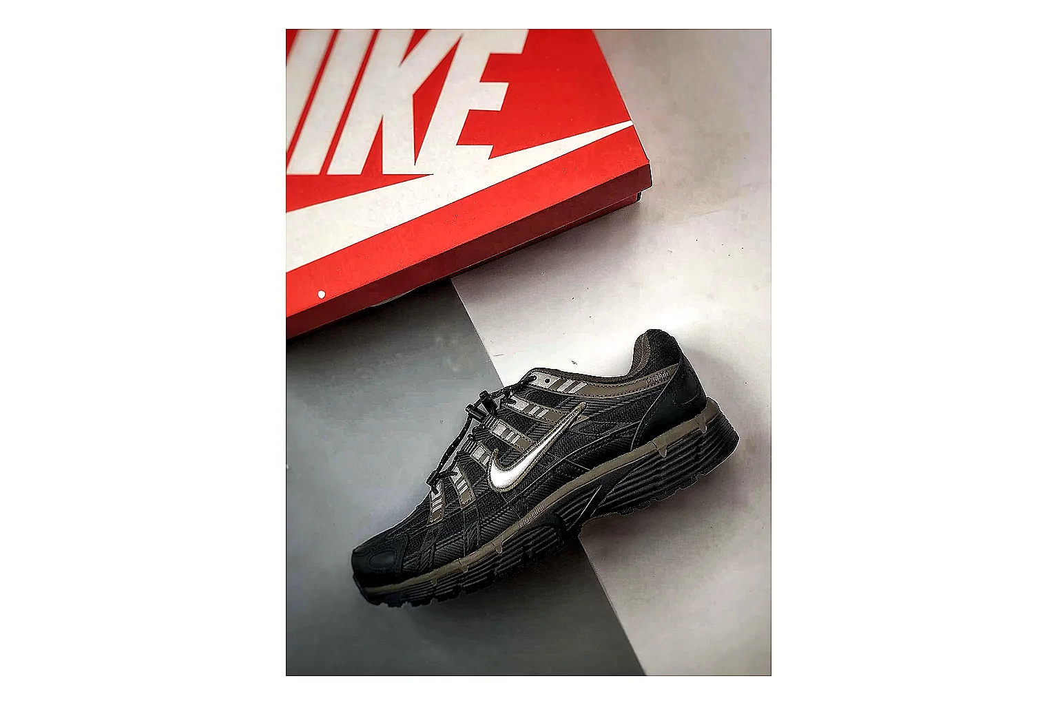 Nike P 6000 Black Sneakers shopping brief image SKU 1182167045 thumbnail 6