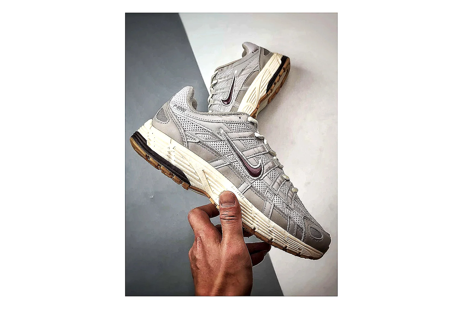 Nike P 6000 Gray Sneakers shopping brief image SKU 1182167049 thumbnail 2
