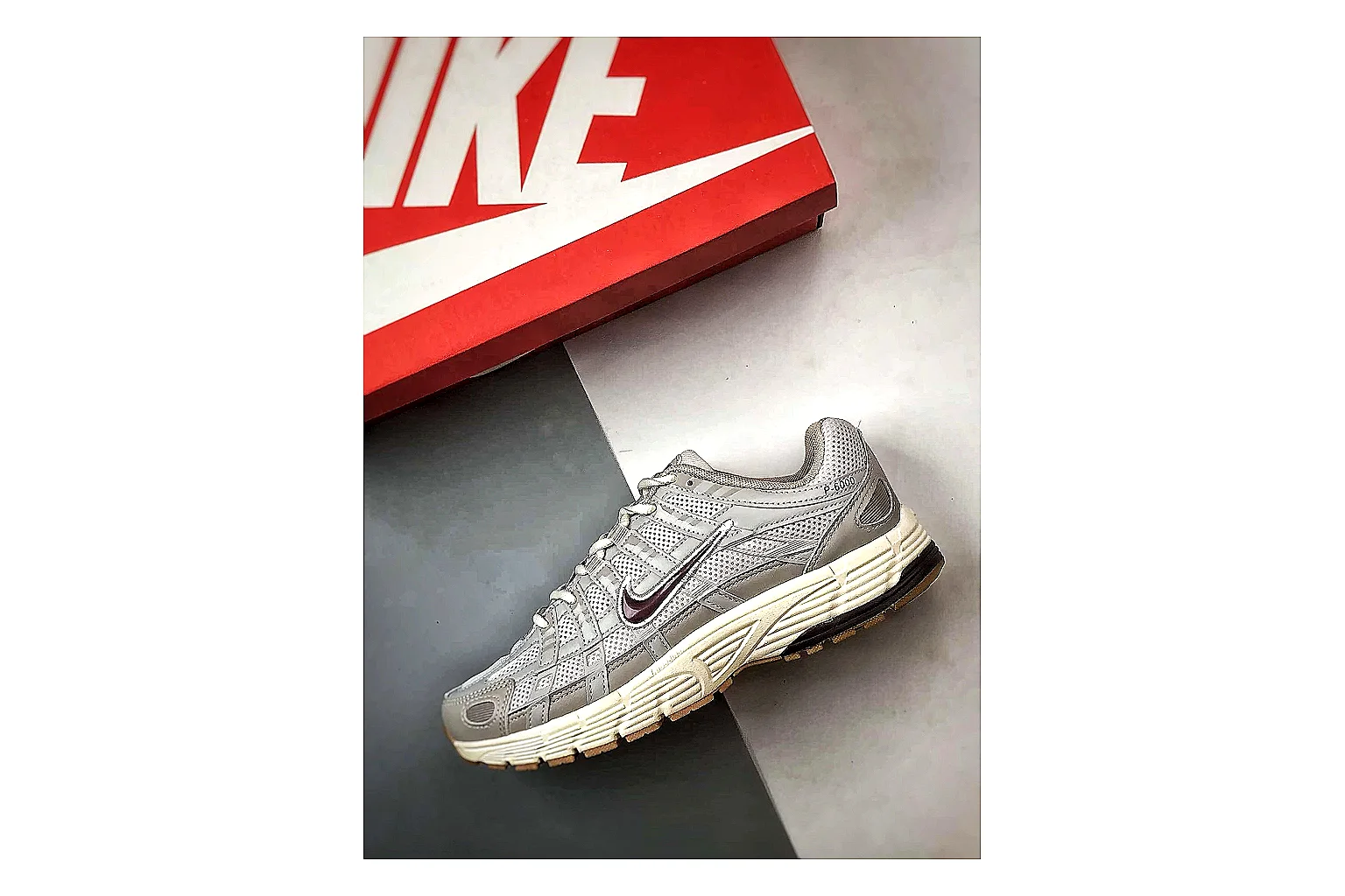 Nike P 6000 Gray Sneakers shopping brief image SKU 1182167049 thumbnail 6