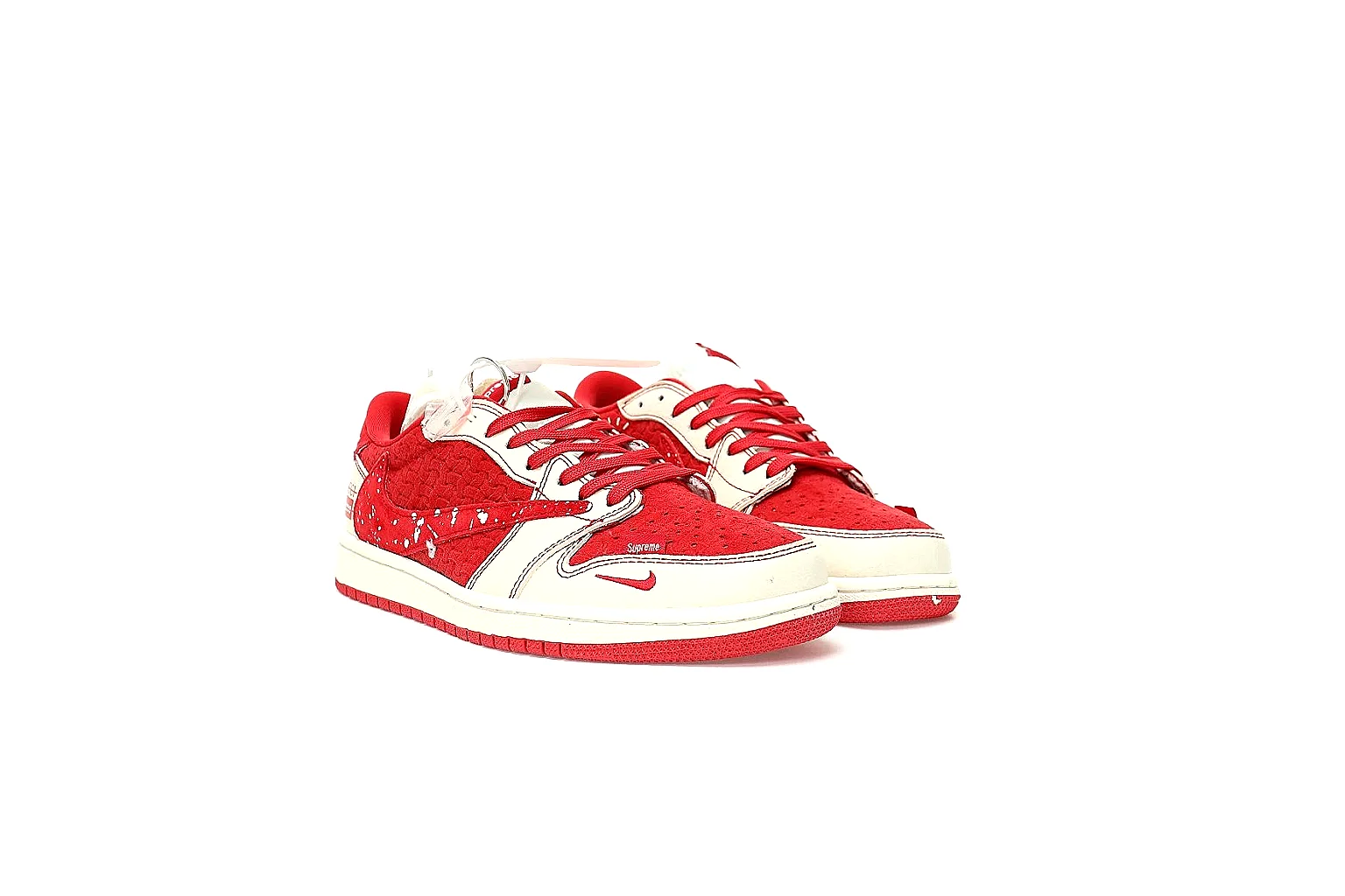 GogoBuy agent brief photos for Nike Red White Low Court thumbnail 3