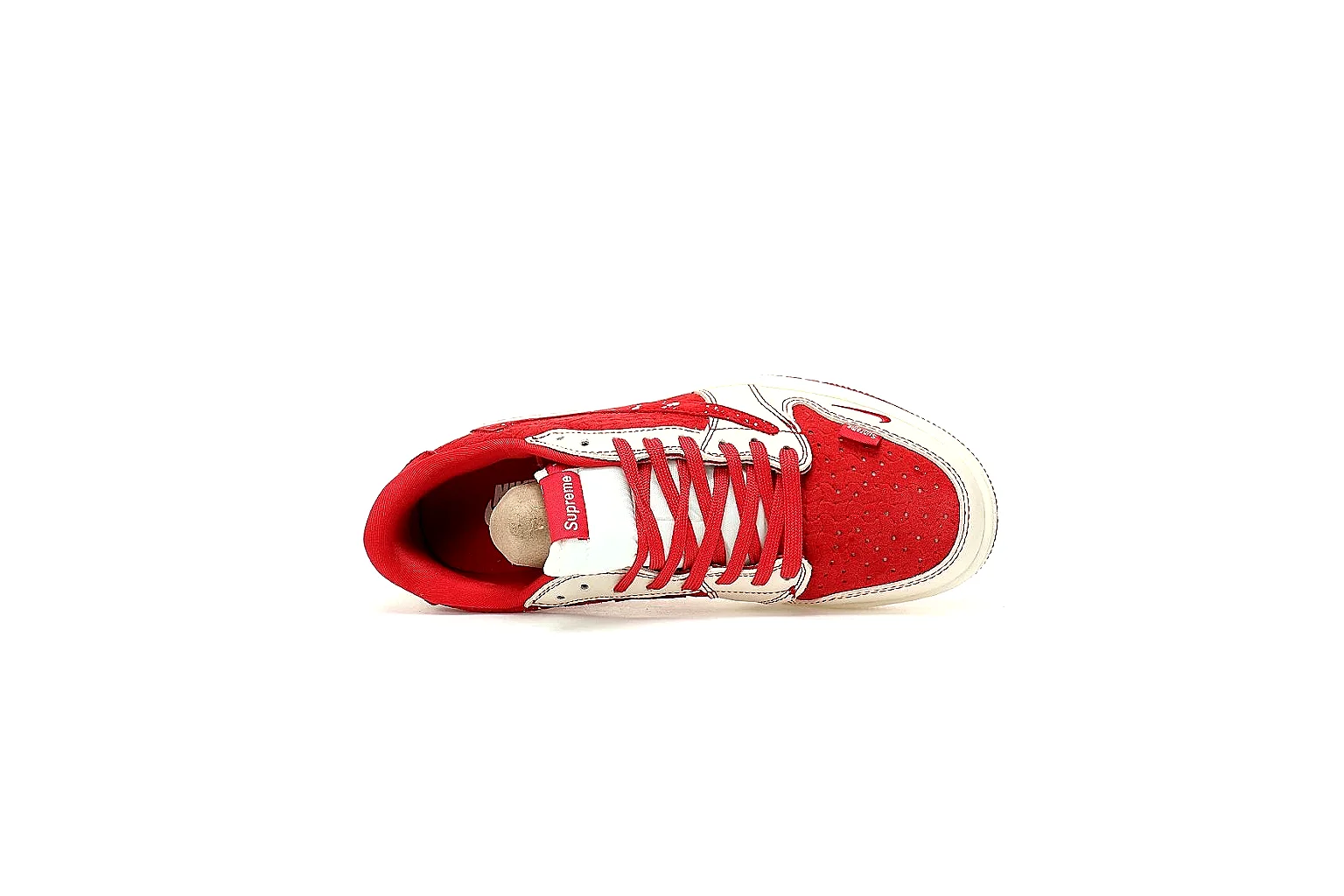 GogoBuy agent brief photos for Nike Red White Low Court thumbnail 5
