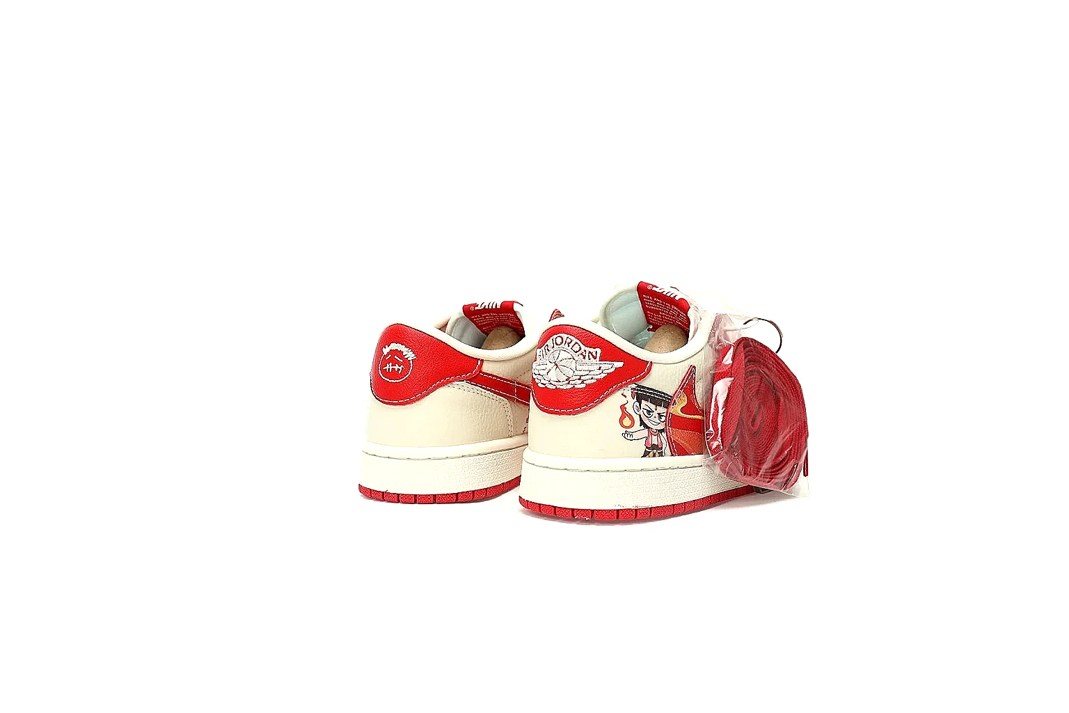 GogoBuy agent brief photos for Nike Red White Low Court