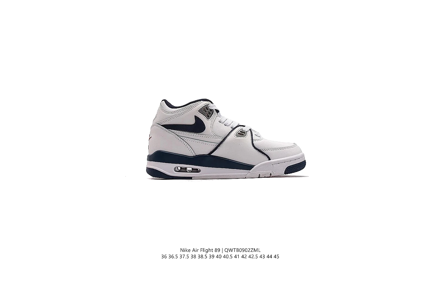 gogobuy.cloud Nike White Navy Retro Basketball 0708 White Navy low-top product image thumbnail 5