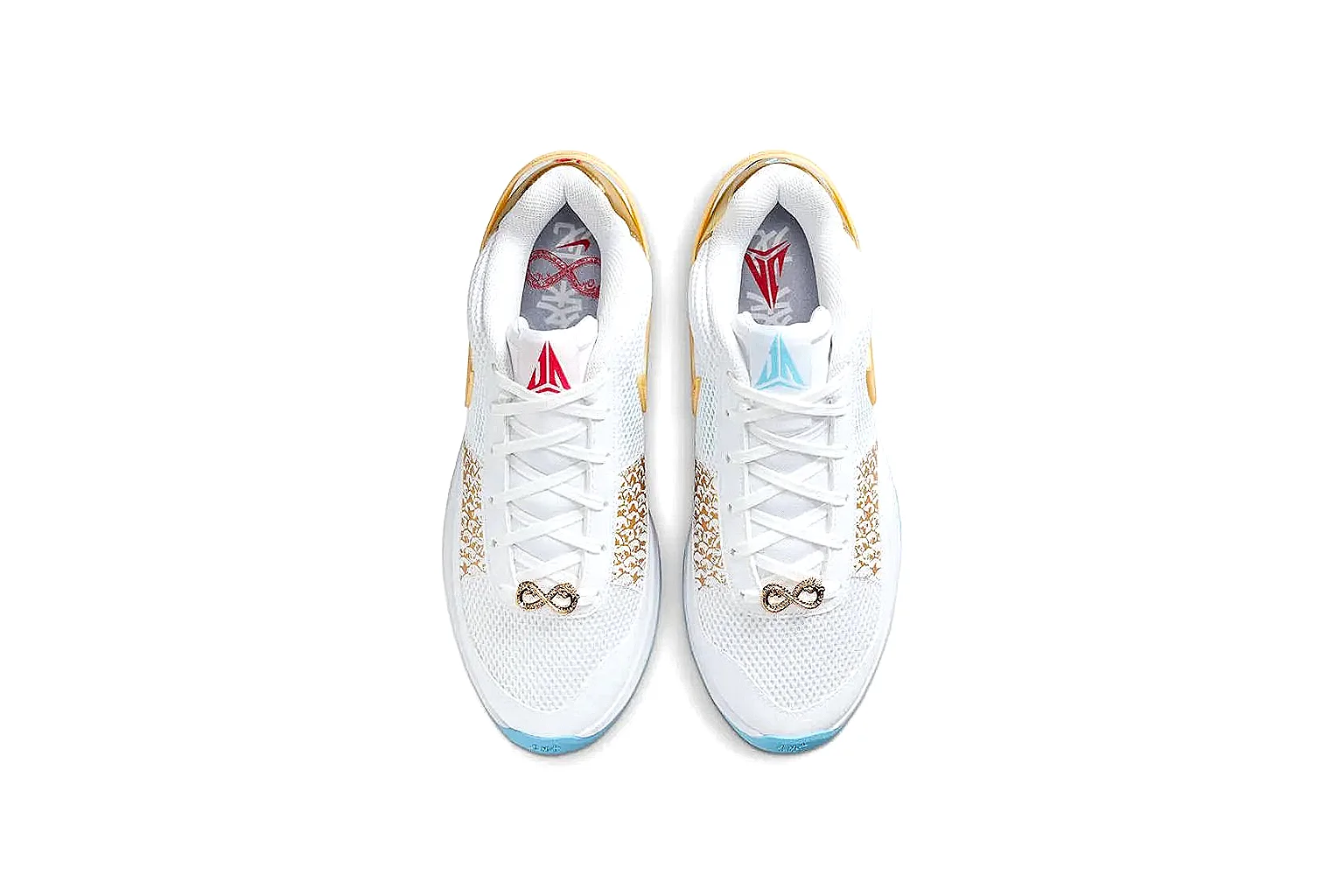 gogobuy.cloud Nike White Yellow Blue Runner 1007 White Yellow Blue runner product image thumbnail 2