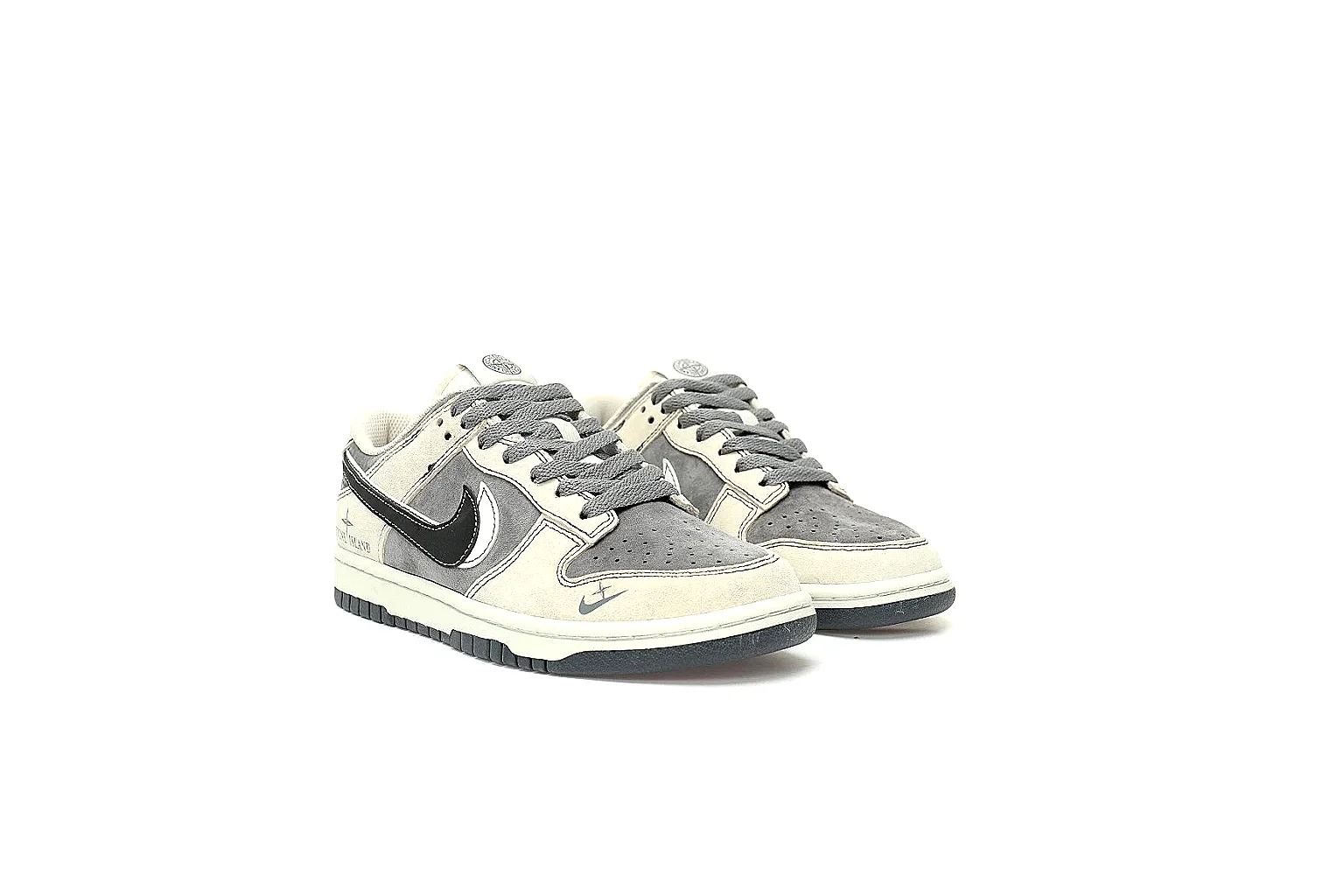 GogoBuy agent brief photos for Nike Silver Gray Low Court thumbnail 3