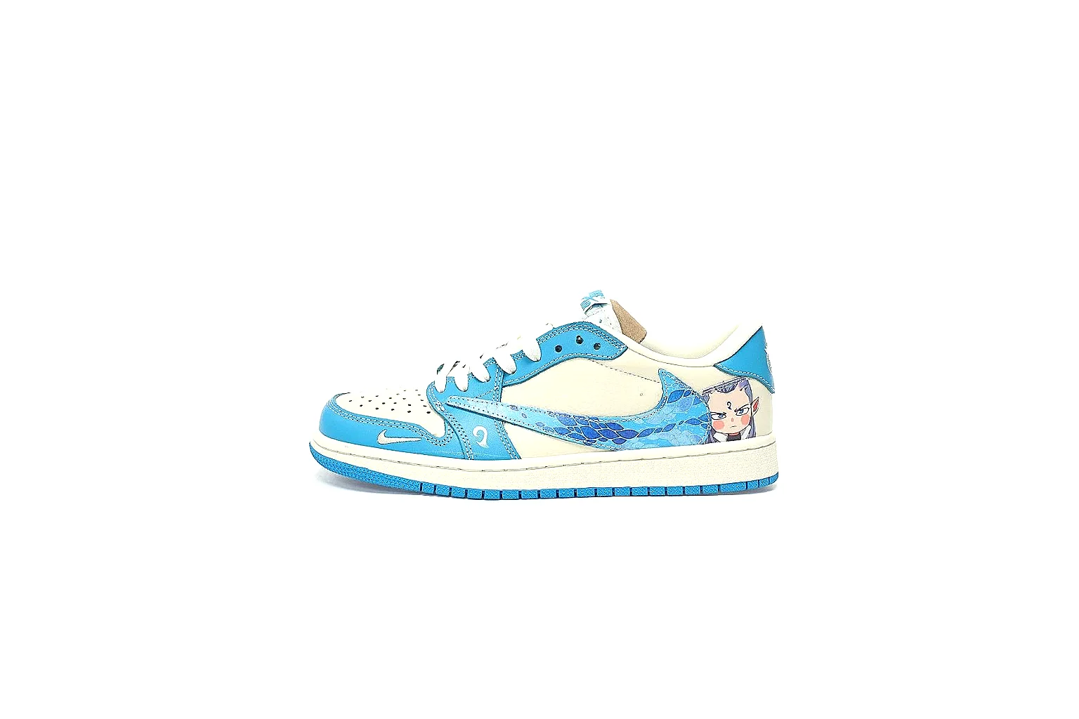 GogoBuy agent brief photos for Nike Sky Blue Low Court