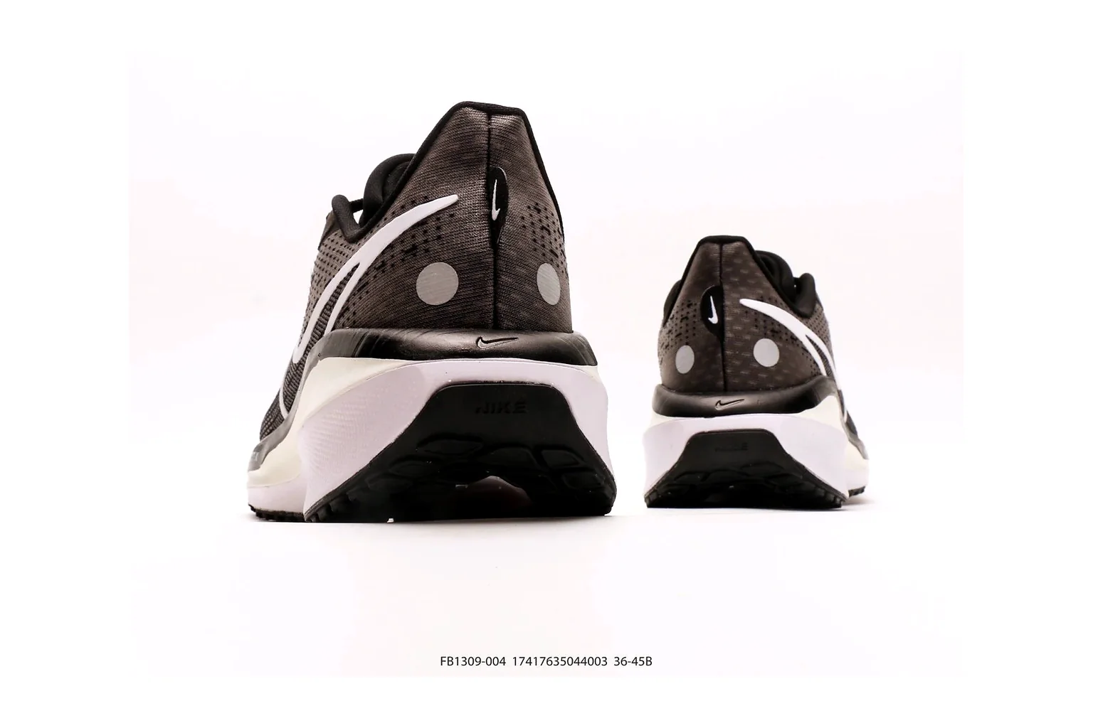 Nike V2K Run Black Silver layered runner six photo view thumbnail 2