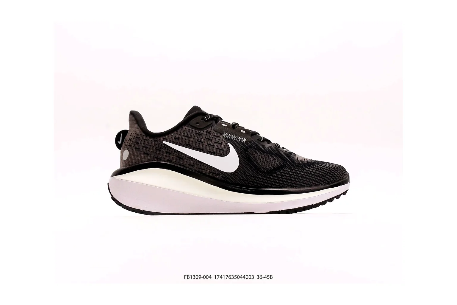 Nike V2K Run Black Silver layered runner six photo view thumbnail 4