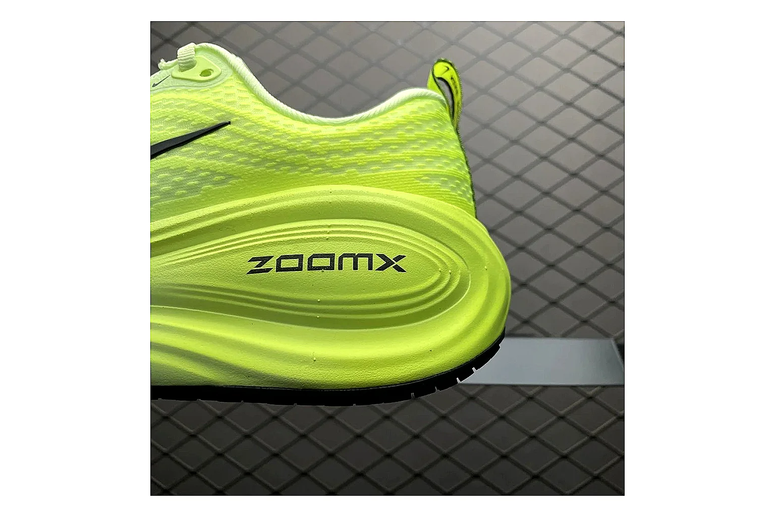 Nike Vomero Plus Volt White shopping brief image showing white volt vomero plus runner with mixed upper and runner shape thumbnail 6