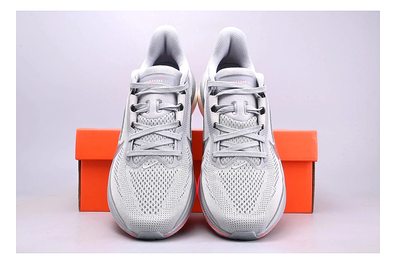 Nike Air Zoom Vomero White Pink shopping brief image showing white pink vomero runner with mixed upper and runner shape thumbnail 2