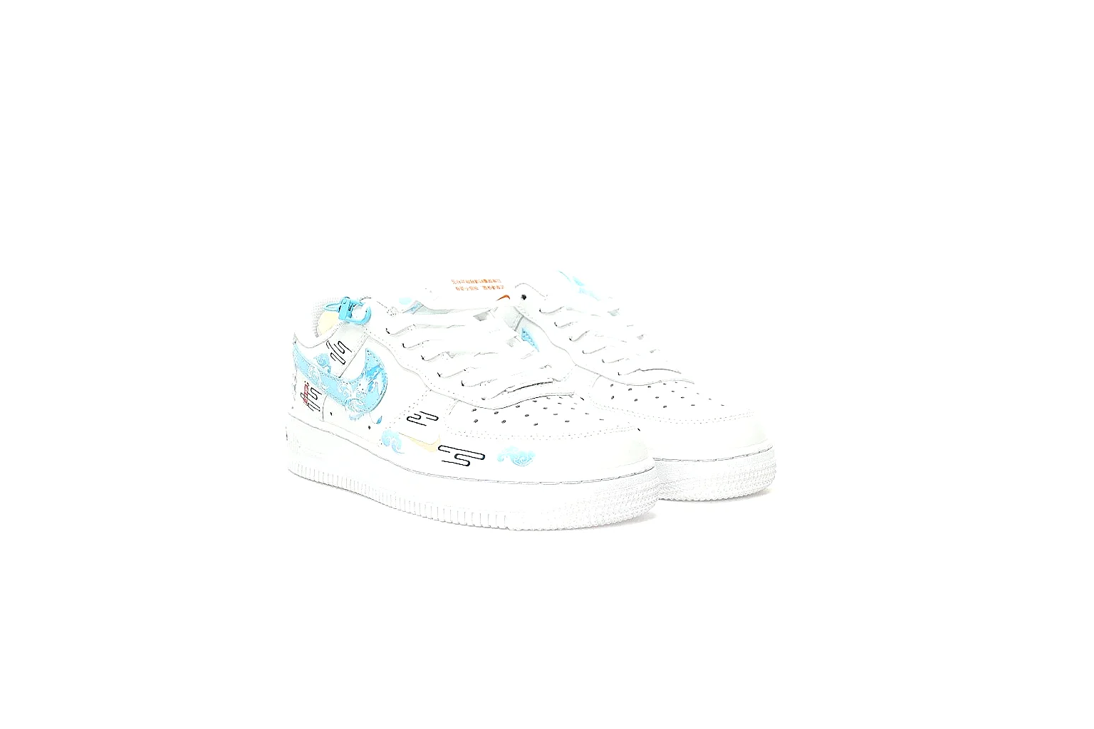 GogoBuy agent brief photos for Nike White Aqua Low Court thumbnail 3