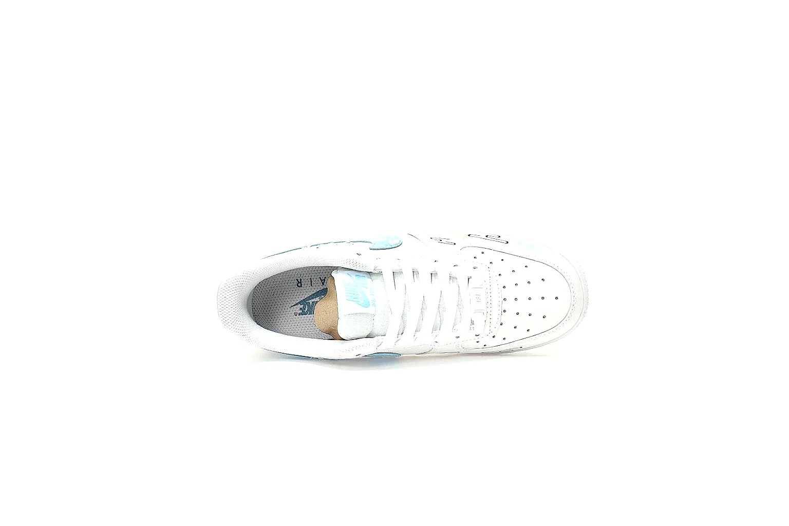 GogoBuy agent brief photos for Nike White Aqua Low Court thumbnail 5
