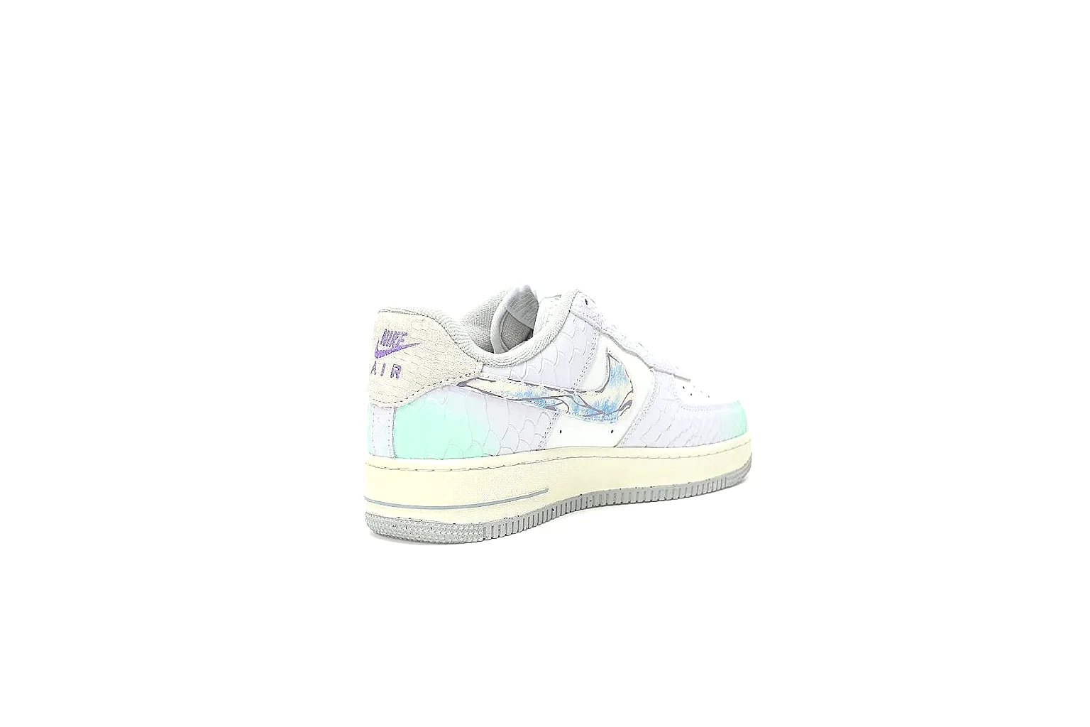 GogoBuy agent brief photos for Nike White Aqua Low Court thumbnail 5